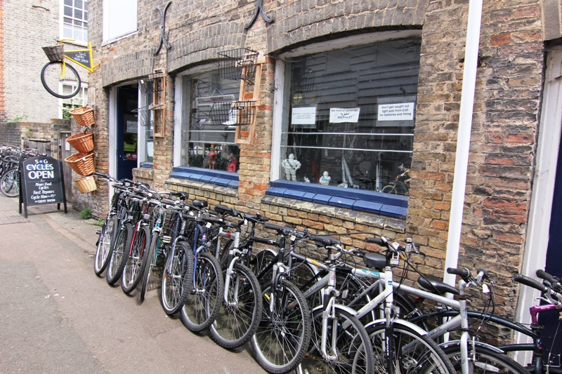 Велосипеды в Кембридже