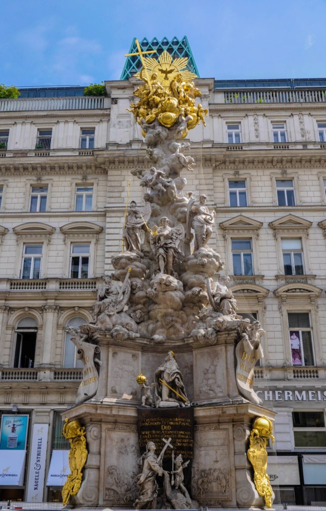 Чумная колонна в Вене, Австрия