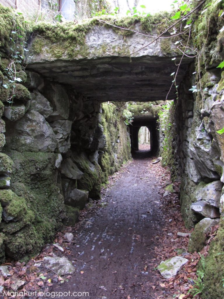 Старые руины в деревне Конг, Ирландия