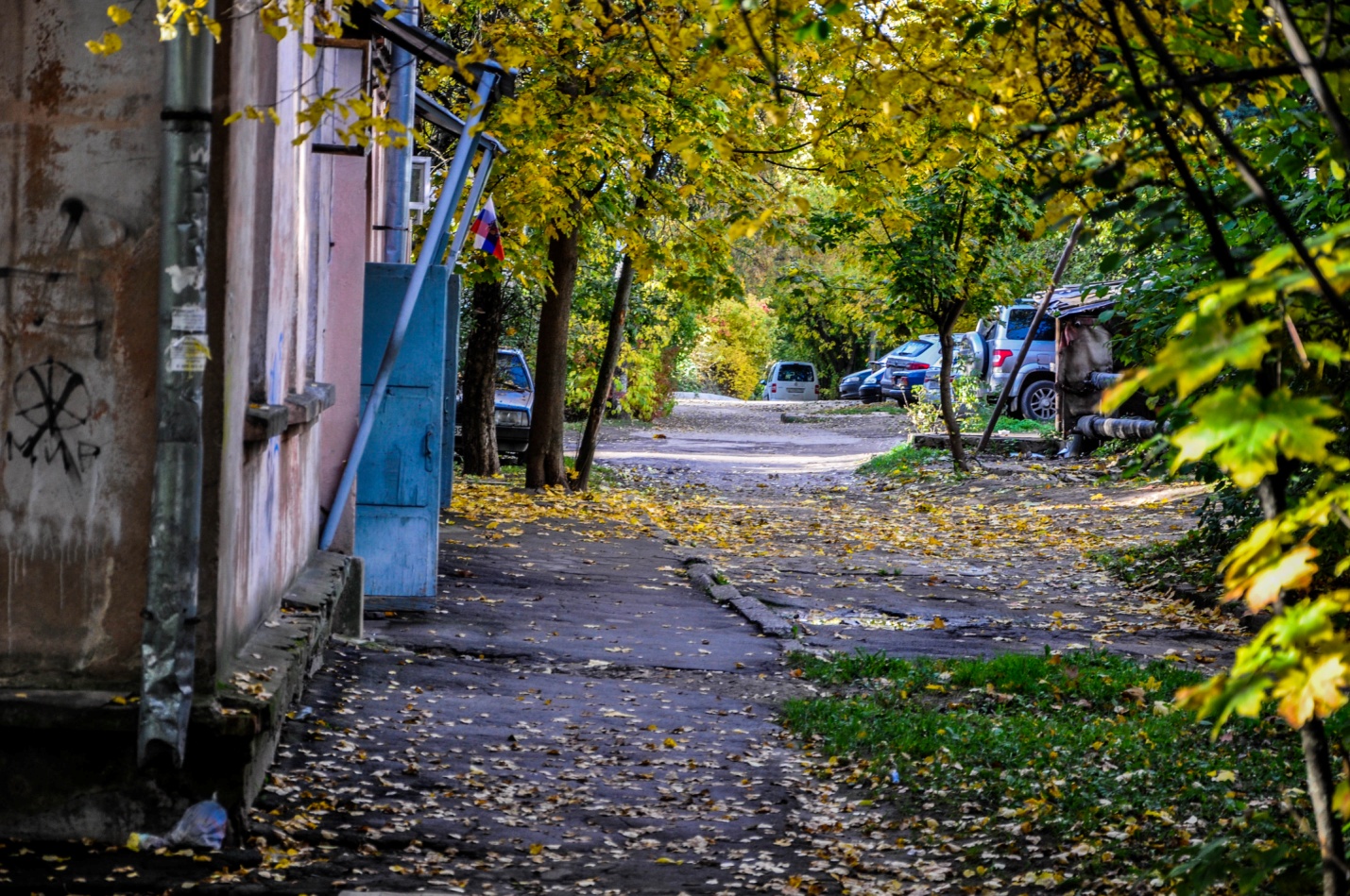 Осень в Опалихе, Красногорск