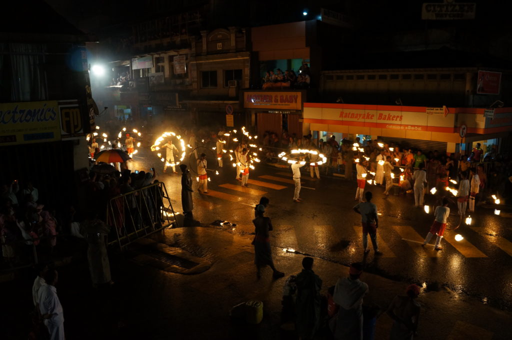 Фестиваль Эсала Перахера в Канди, Шри-Ланка, Цейлон