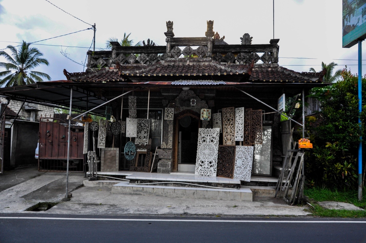 Сувенирный магазин на острове Бали