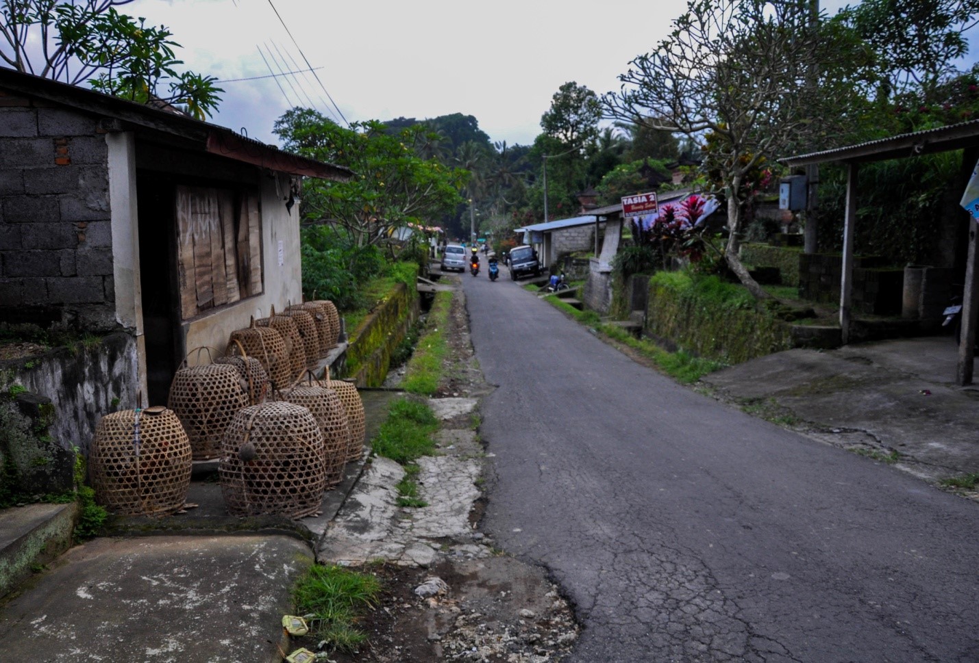 Деревня на острове Бали