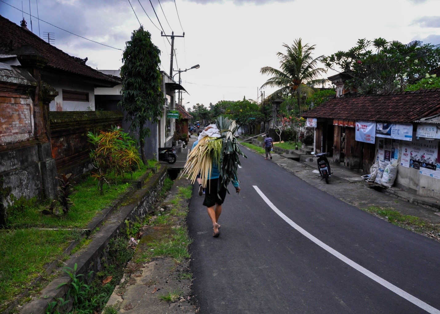 Деревня на острове Бали