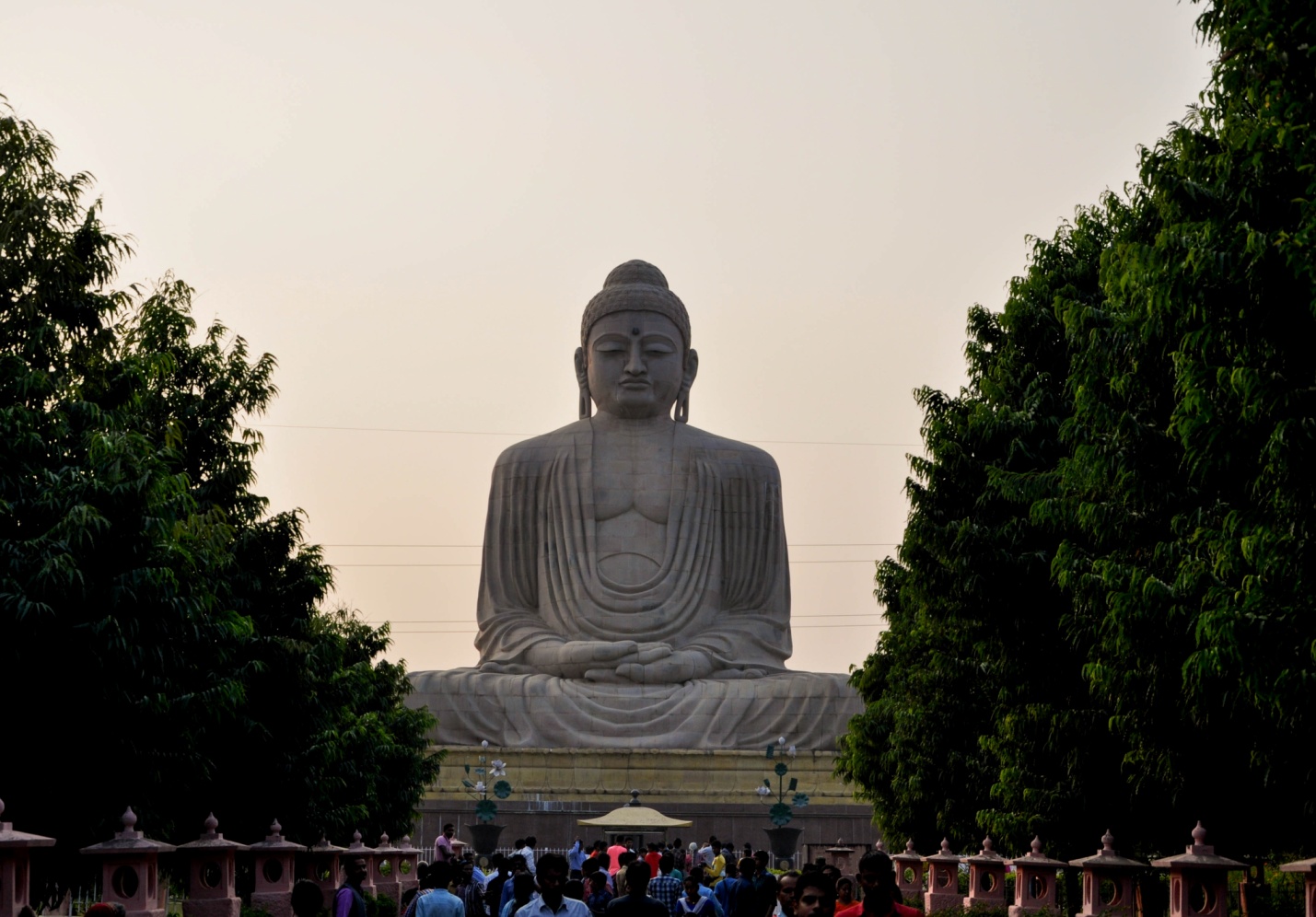 Большая статуя Будды в Бодхгая, Индия